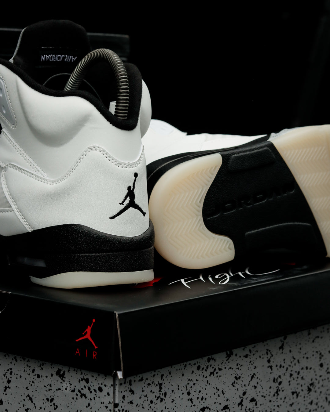 Air Jordan Retro 5 Blanco