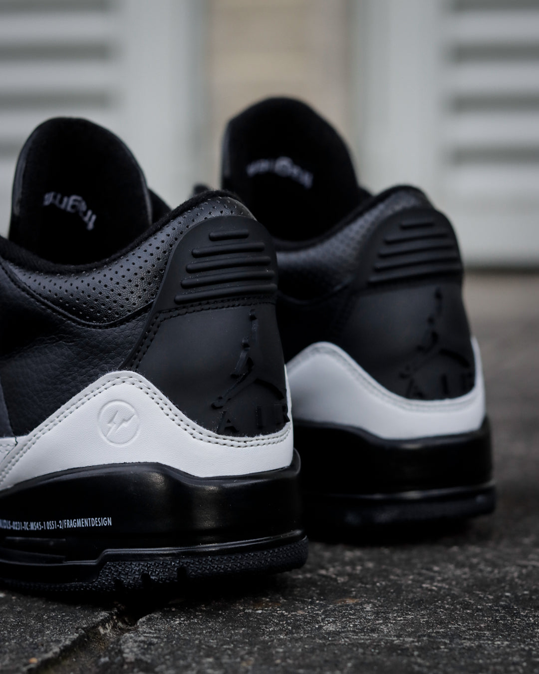 Air Jordan Retro 3 Fragment Negro