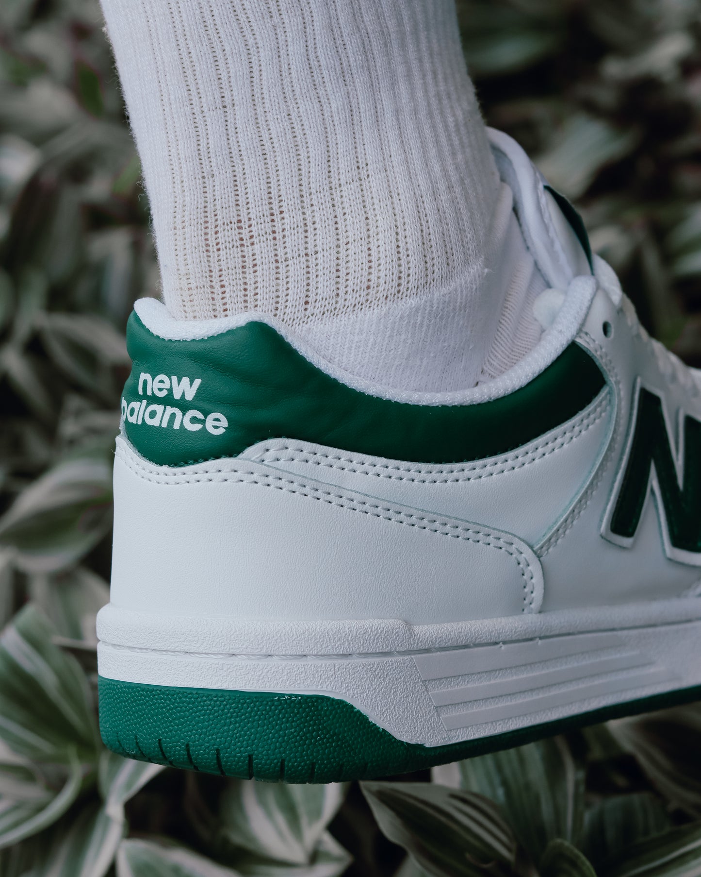 New Balance 480 Blanco-Verde
