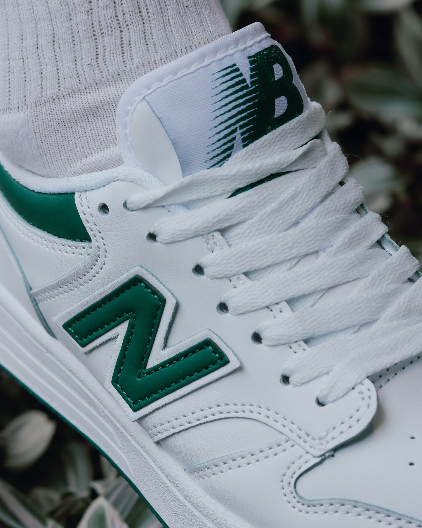 New Balance 480 Blanco-Verde