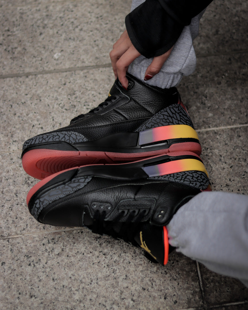 Air Jordan Retro 3 x J Balvin Negro