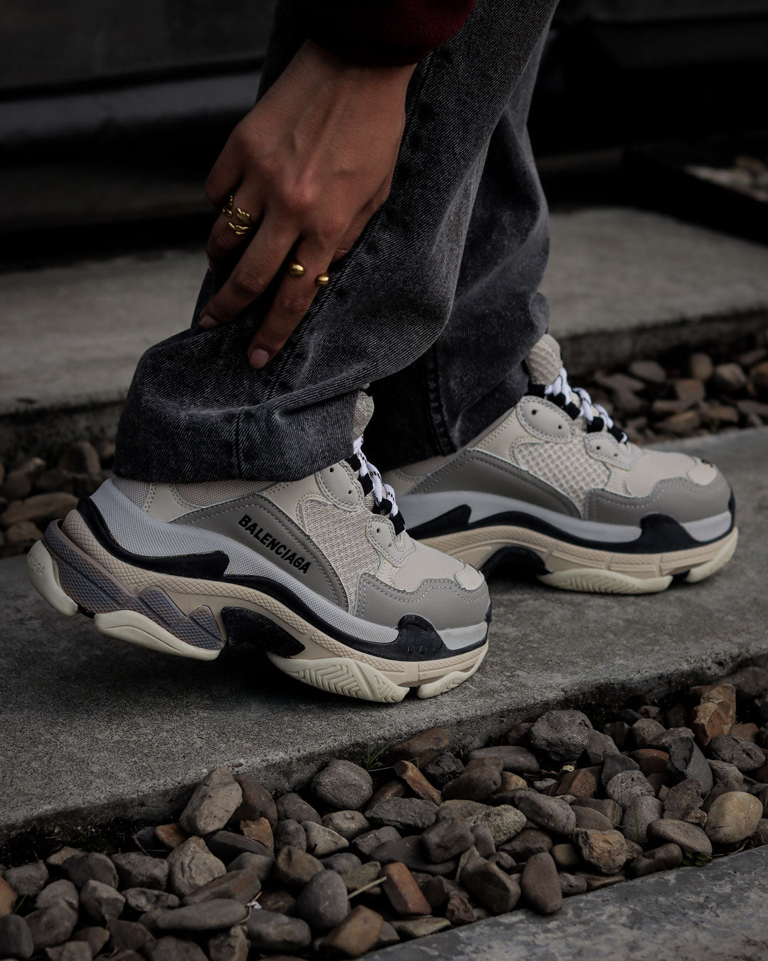 Balenciaga Triple S Cafe