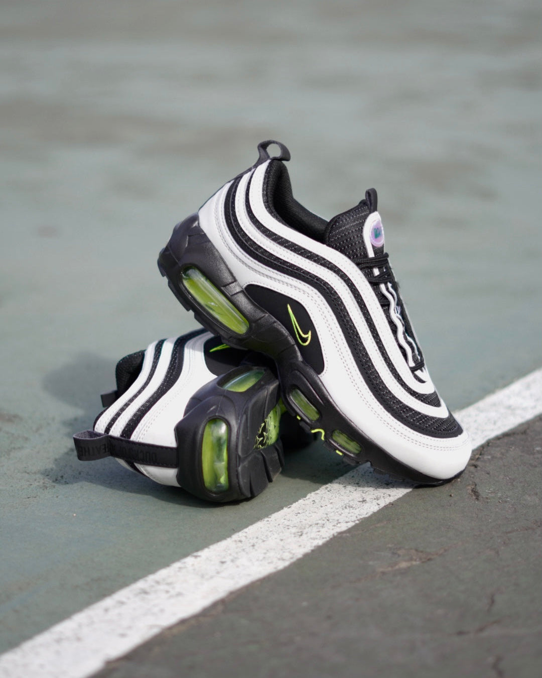 Air Max 97 Blanca-Verde