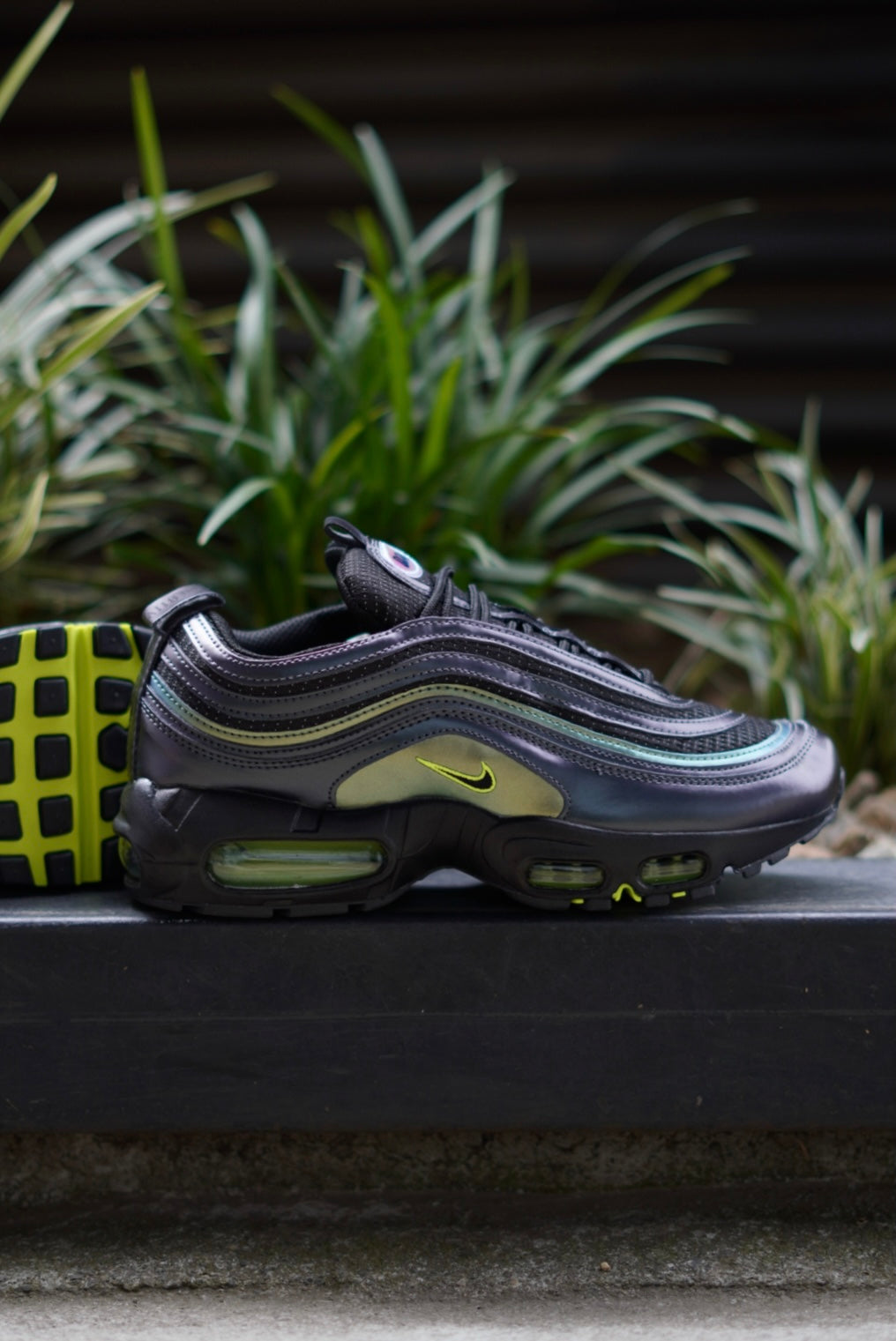 Air Max 97 Negro-Verde Gel