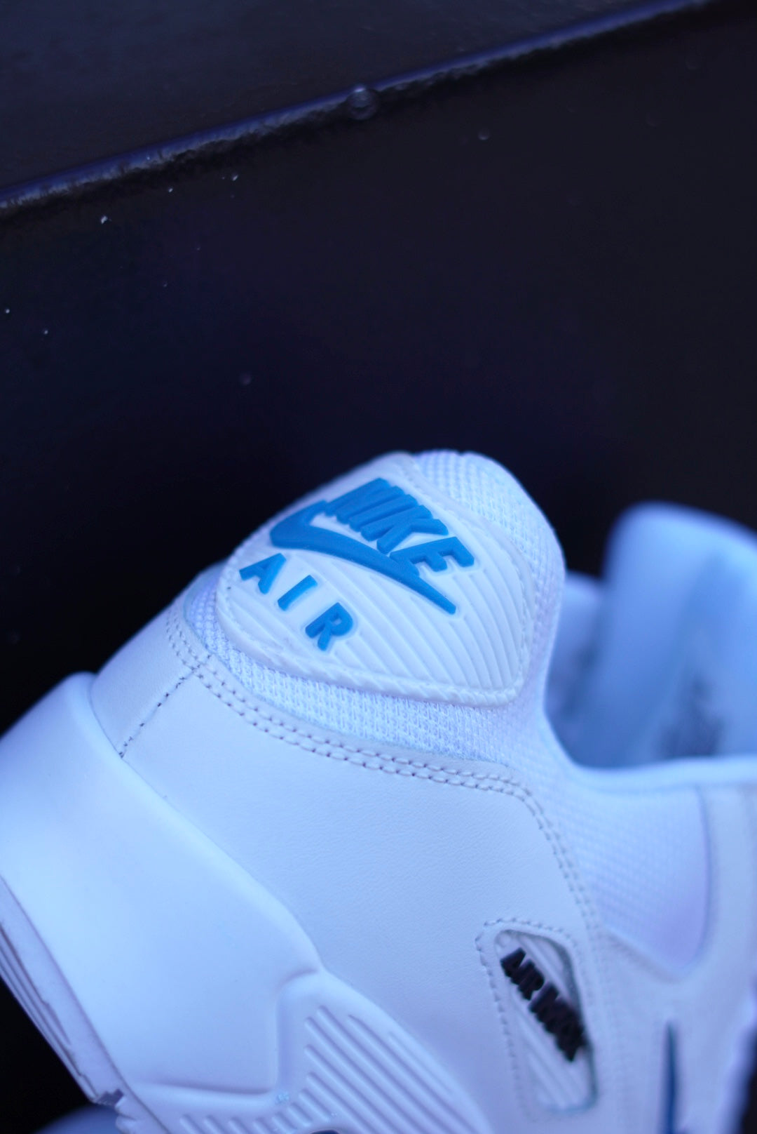 Air Max 90 Blanco-Azul