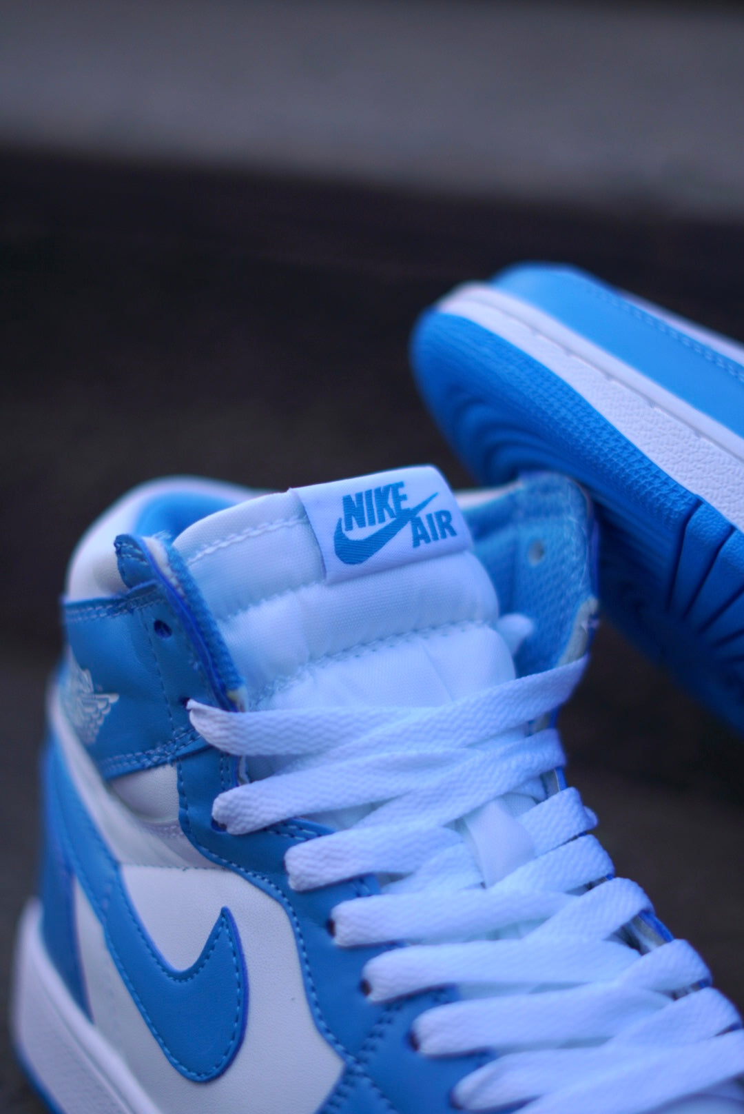 Air Jordan Retro 1 Mind Blanco-Azul