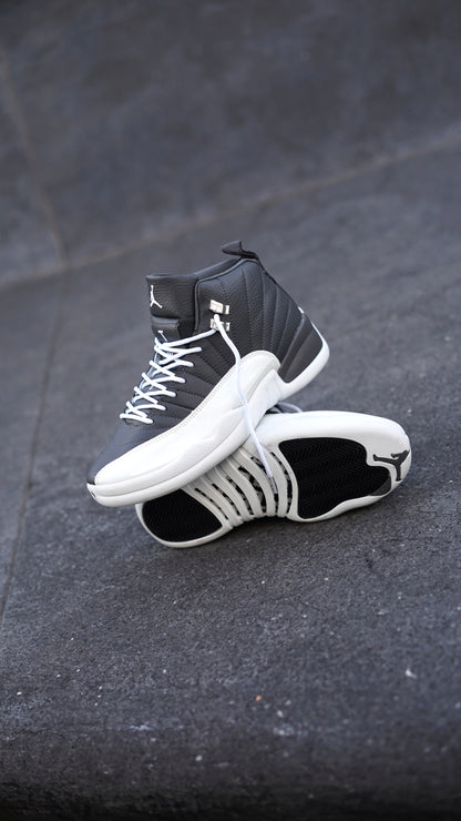 Jordan R12 gris-blanco