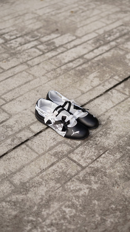 Puma speed cat ballet lace negro-blanco