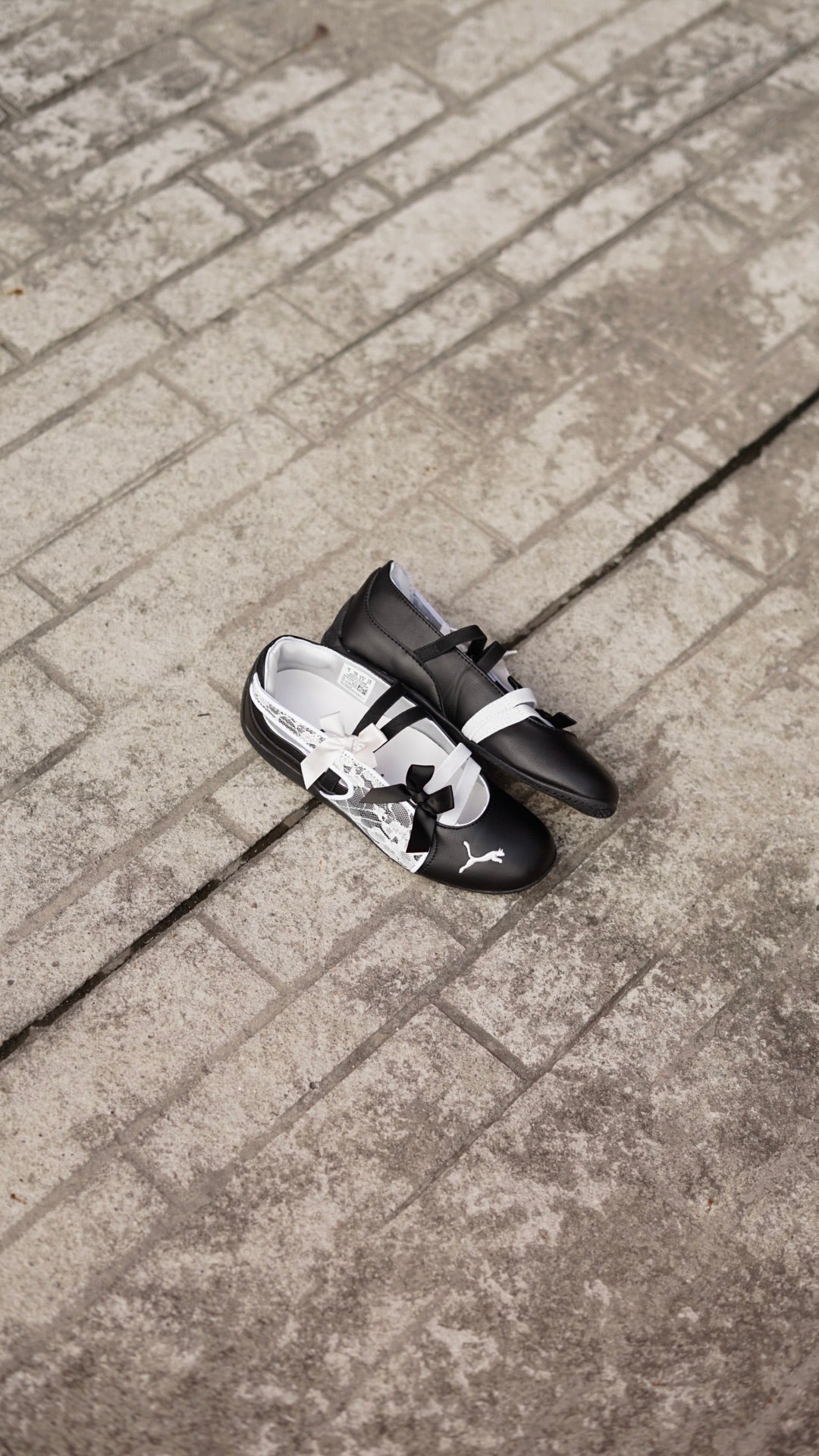 Puma speed cat ballet lace negro-blanco