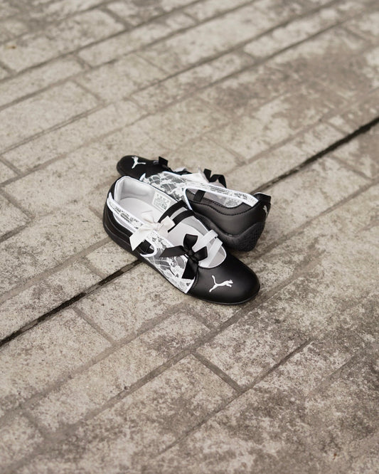 Puma speed cat ballet lace negro-blanco