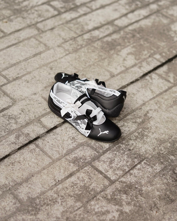 Puma speed cat ballet lace negro-blanco