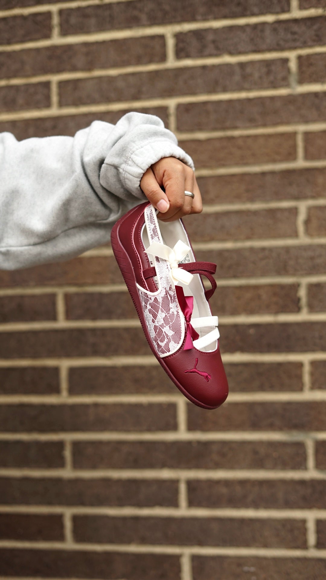 Puma speed cat ballet lace vinotinto