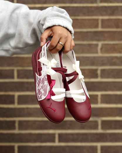 Puma speed cat ballet lace vinotinto