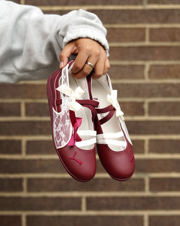 Puma speed cat ballet lace vinotinto
