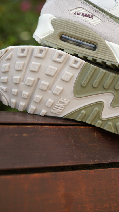Nike air max blanca verde