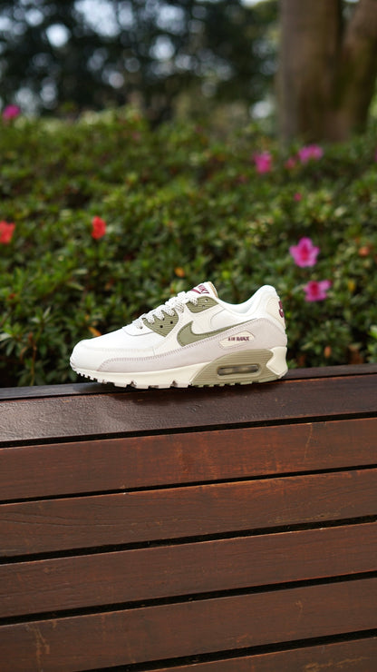 Nike air max blanca verde