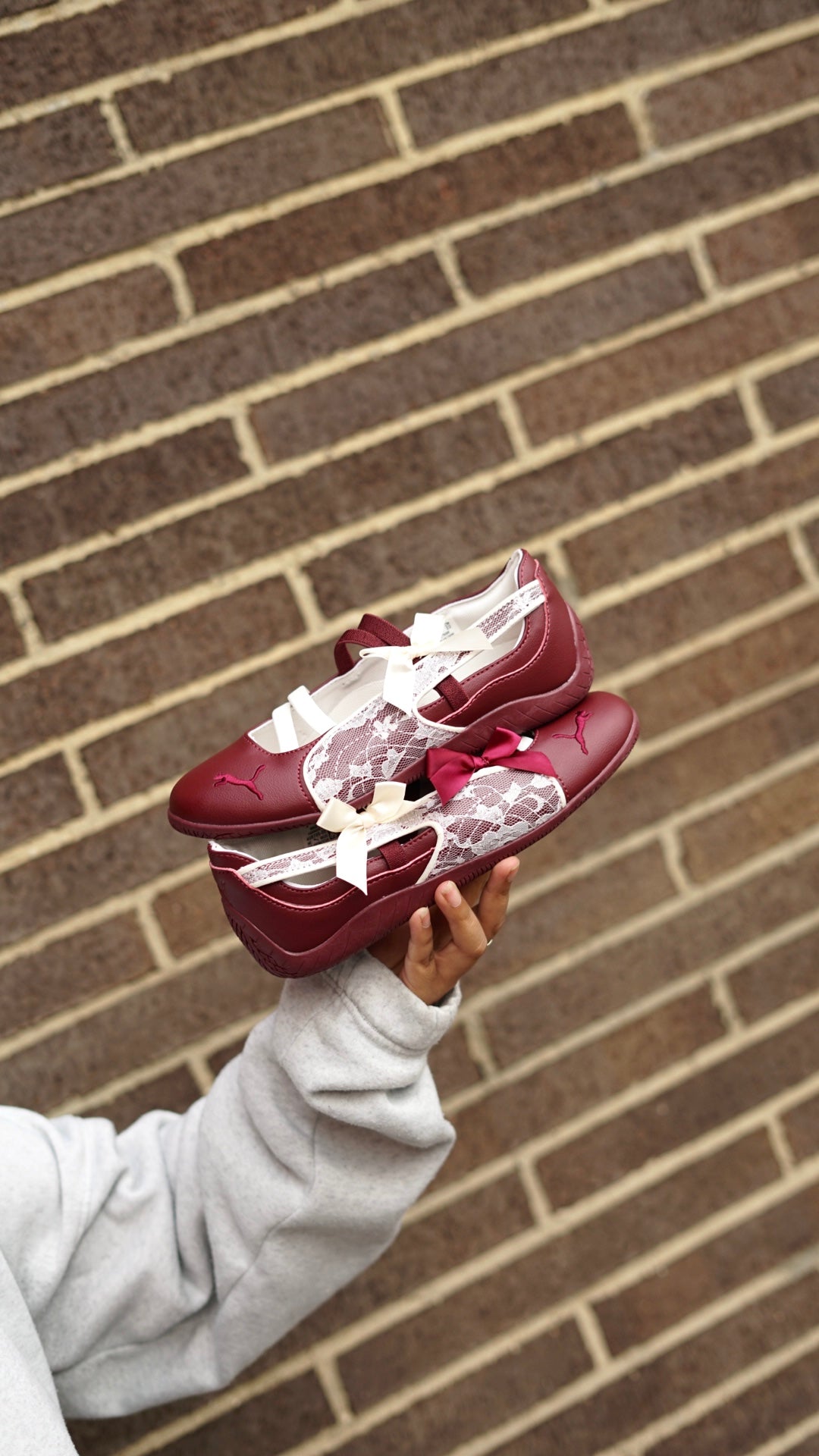 Puma speed cat ballet lace vinotinto