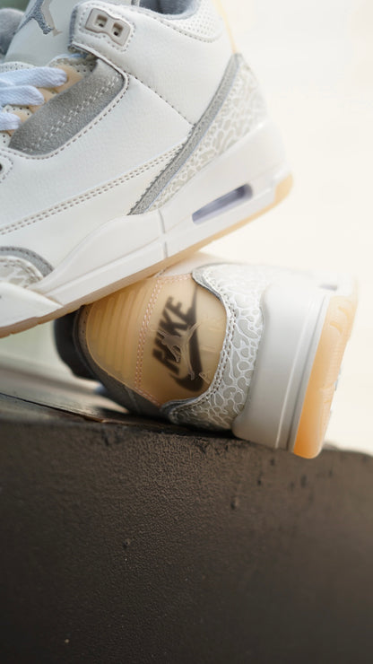 Jordan Retro 3 craft ivory