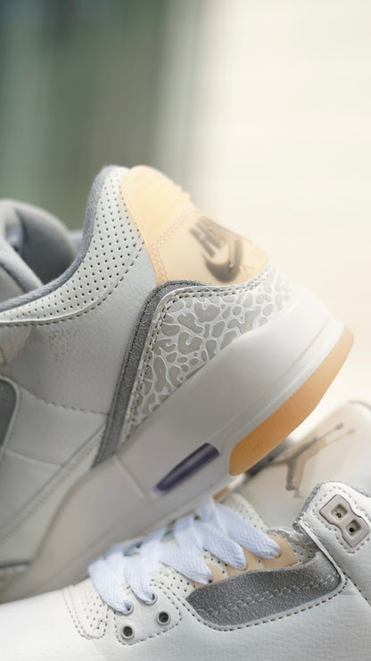 Jordan Retro 3 craft ivory