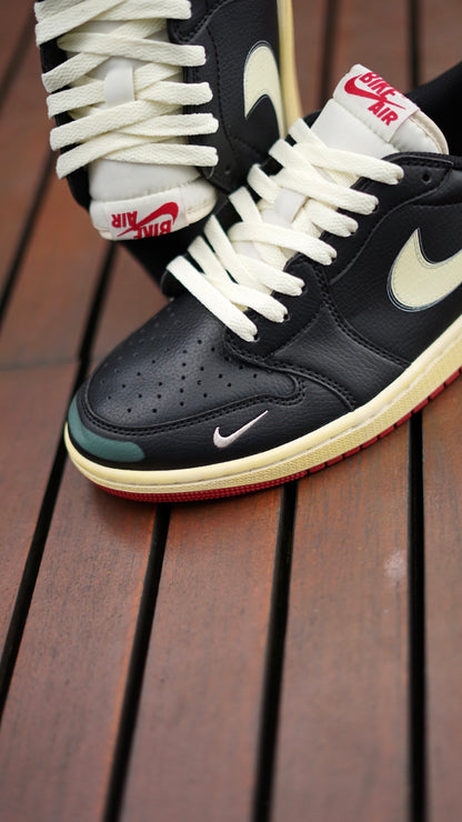 Nike Air Jordan 1 Negra Verde