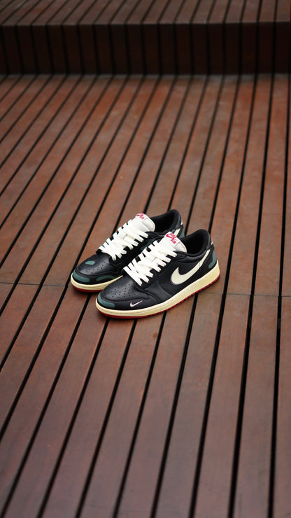 Nike Air Jordan 1 Negra Verde