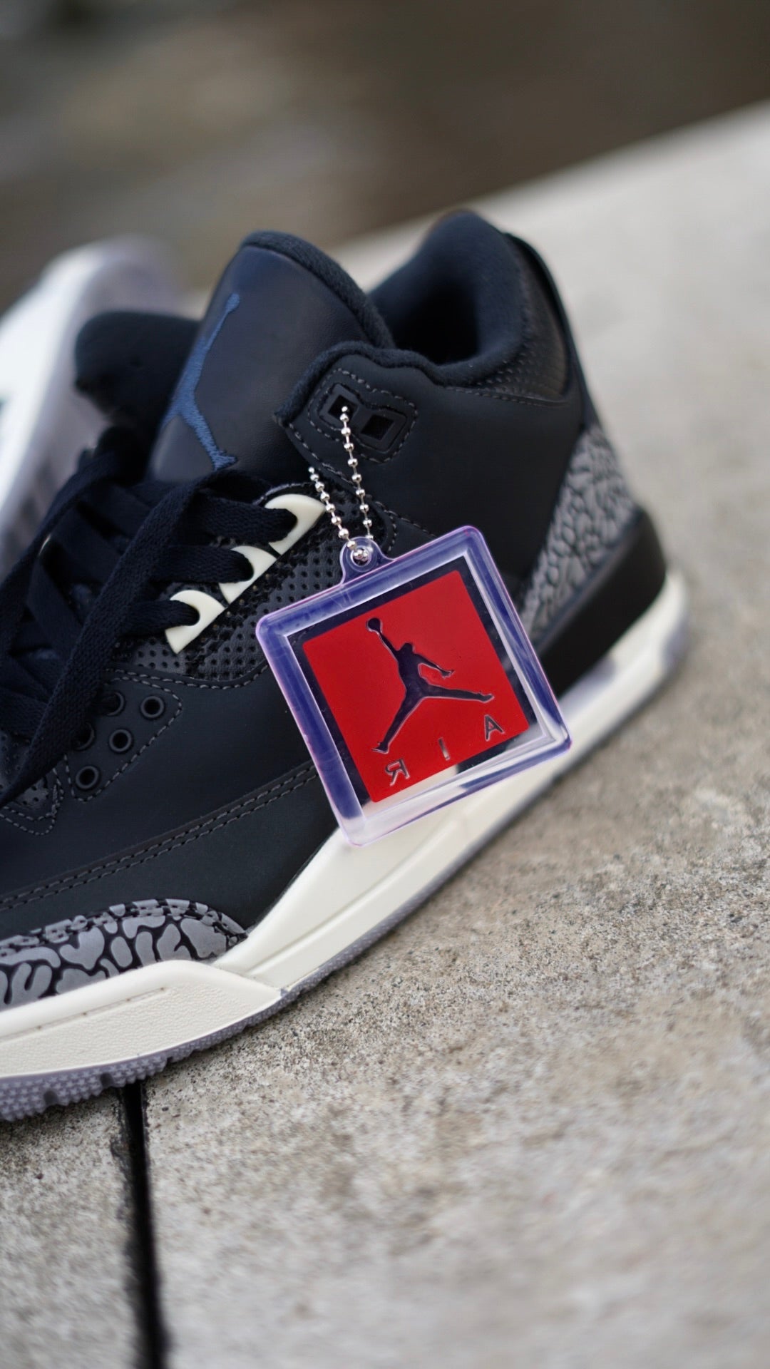 Air Jordan Retro 3 negra