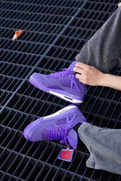 Air Jordan Retro 4 Morada