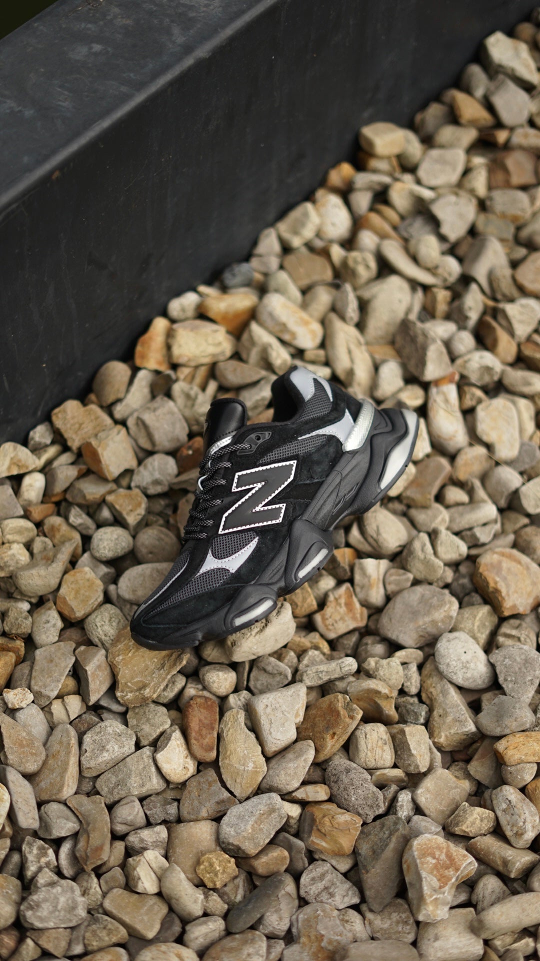 New balance 9060 negra con gris