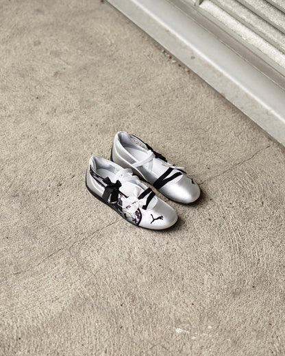 Puma speed cat ballet plateada