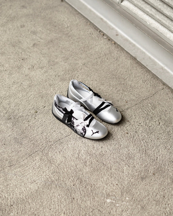 Puma speed cat ballet plateada