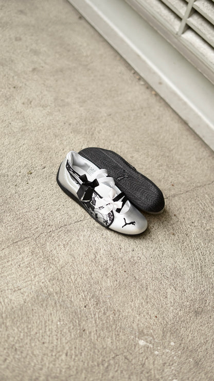 Puma speed cat ballet plateada