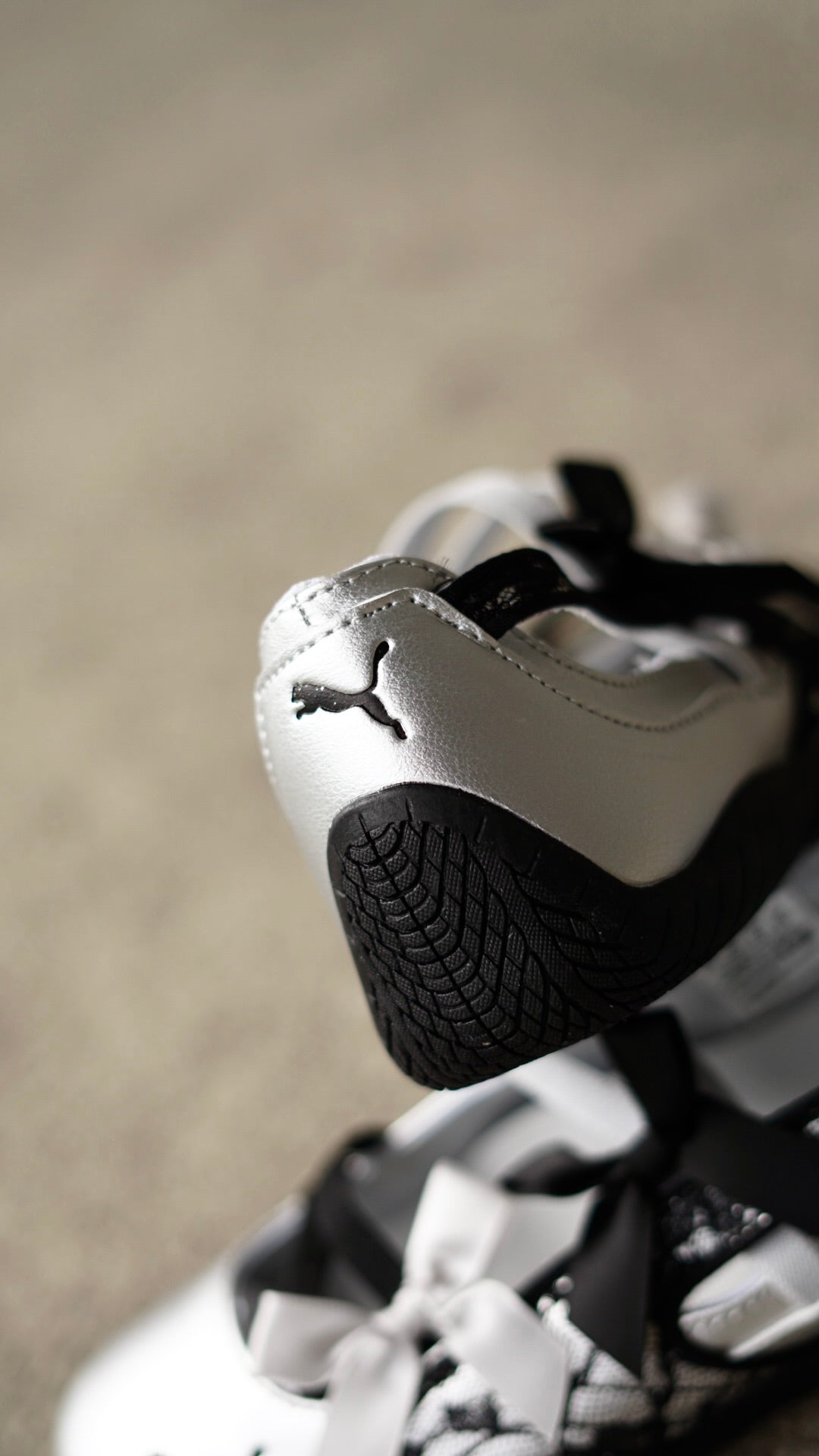 Puma speed cat ballet plateada