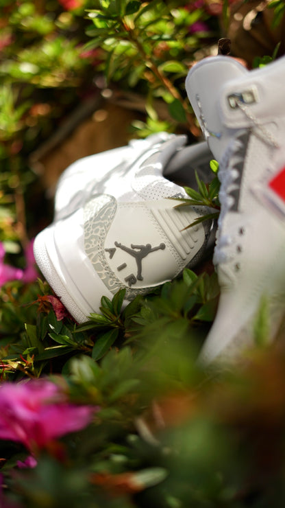 Air Jordan Retro 3 Blanca Gris