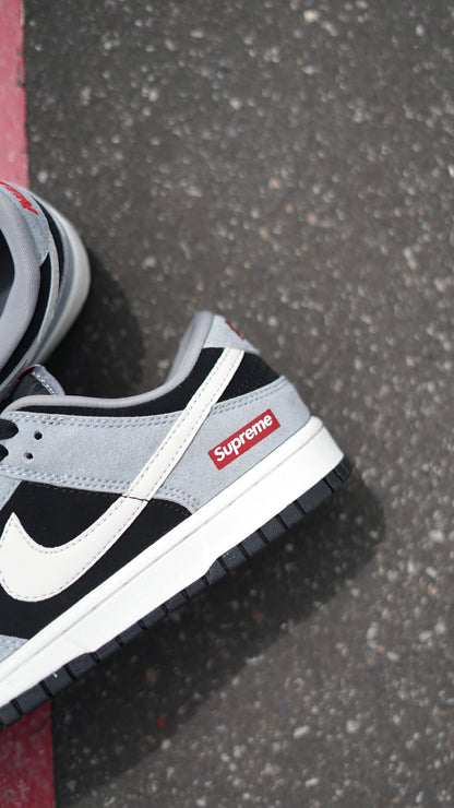 Dunk sb supreme gris negra