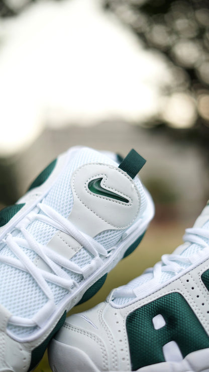 Nike Uptempo blanca verde