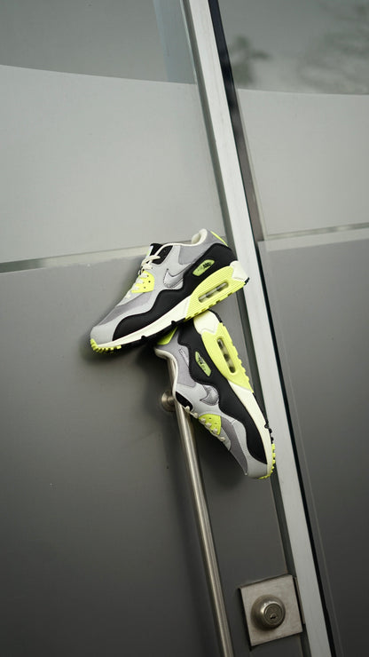 Nike Air Max pata gris verde