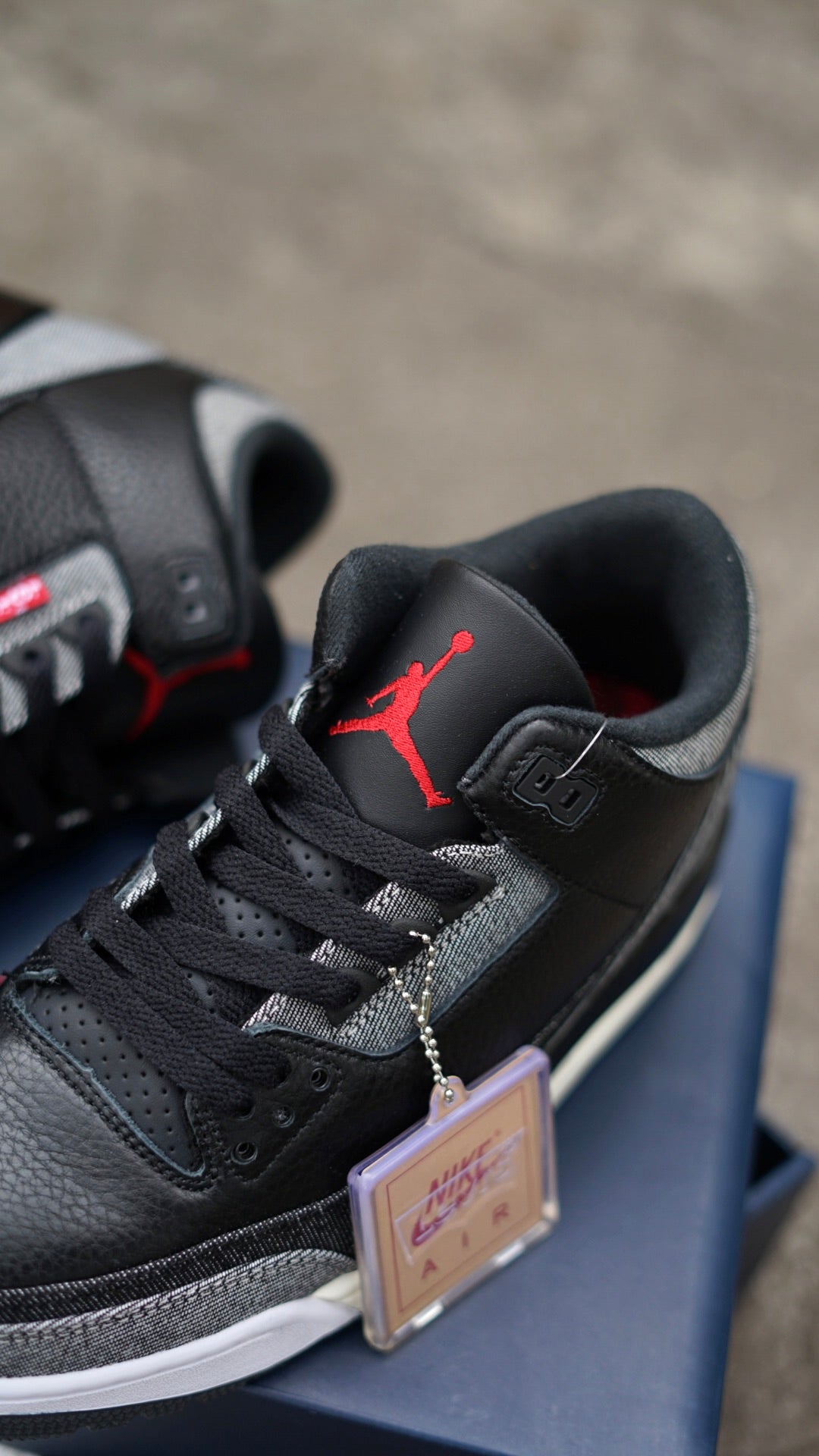 Air Jordan Retro 3 Levis Negra G5