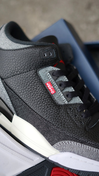 Air Jordan Retro 3 Levis Negra G5