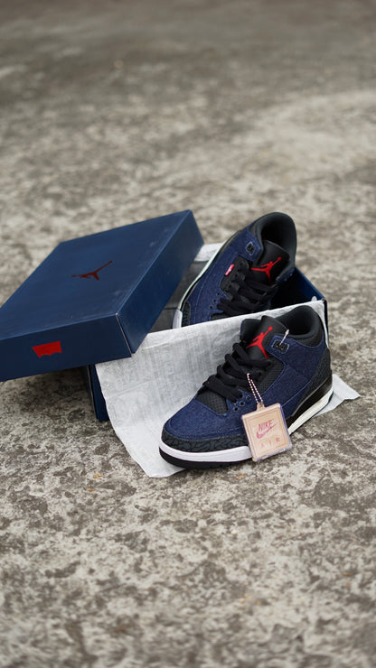 Air Jordan Retro 3 Levis azul G5
