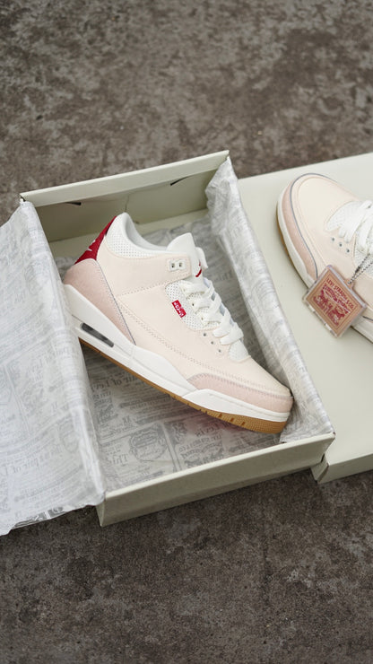 Air Jordan Retro 3 Levis beige G5
