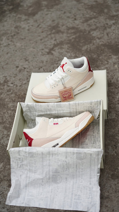 Air Jordan Retro 3 Levis beige G5