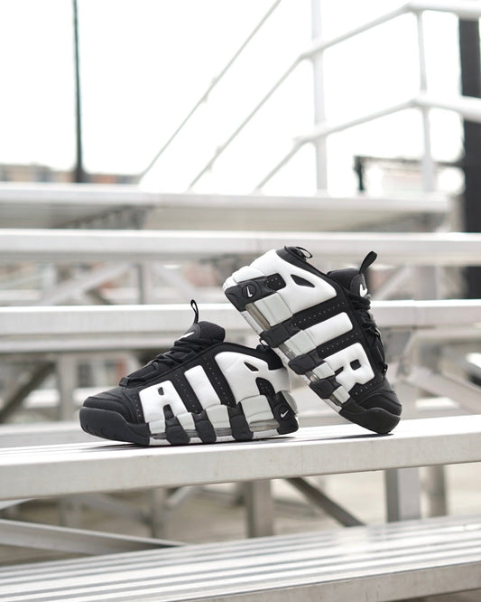 Nike uptempo blanco negro