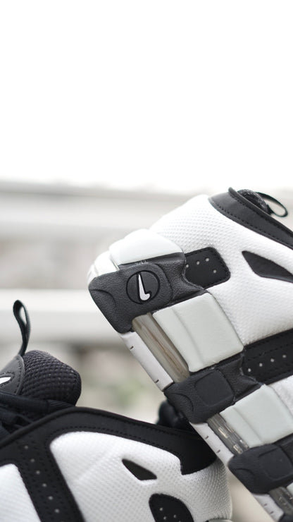 Nike uptempo blanco negro