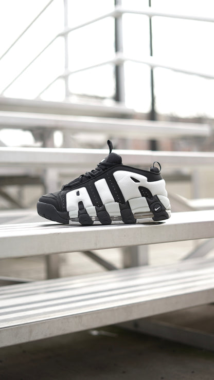 Nike uptempo blanco negro