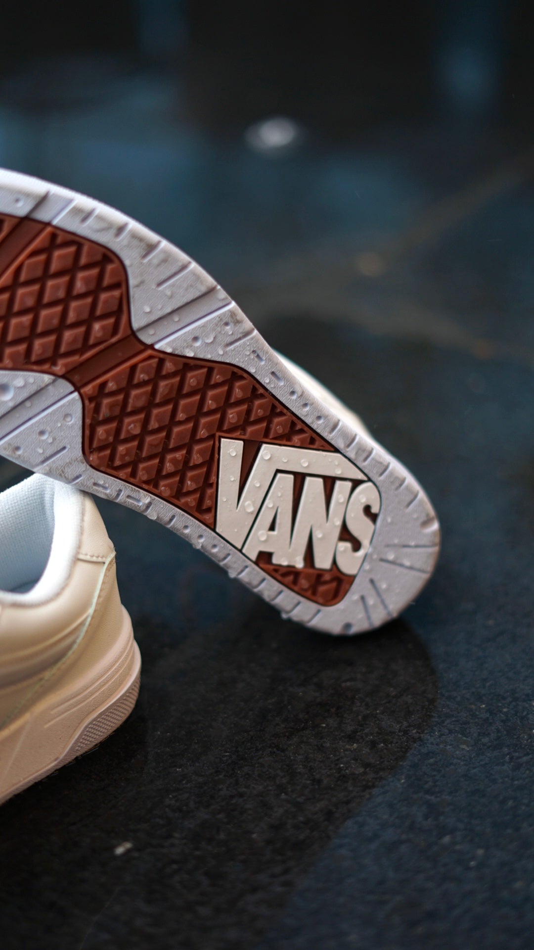 Vans hyline blanca gris