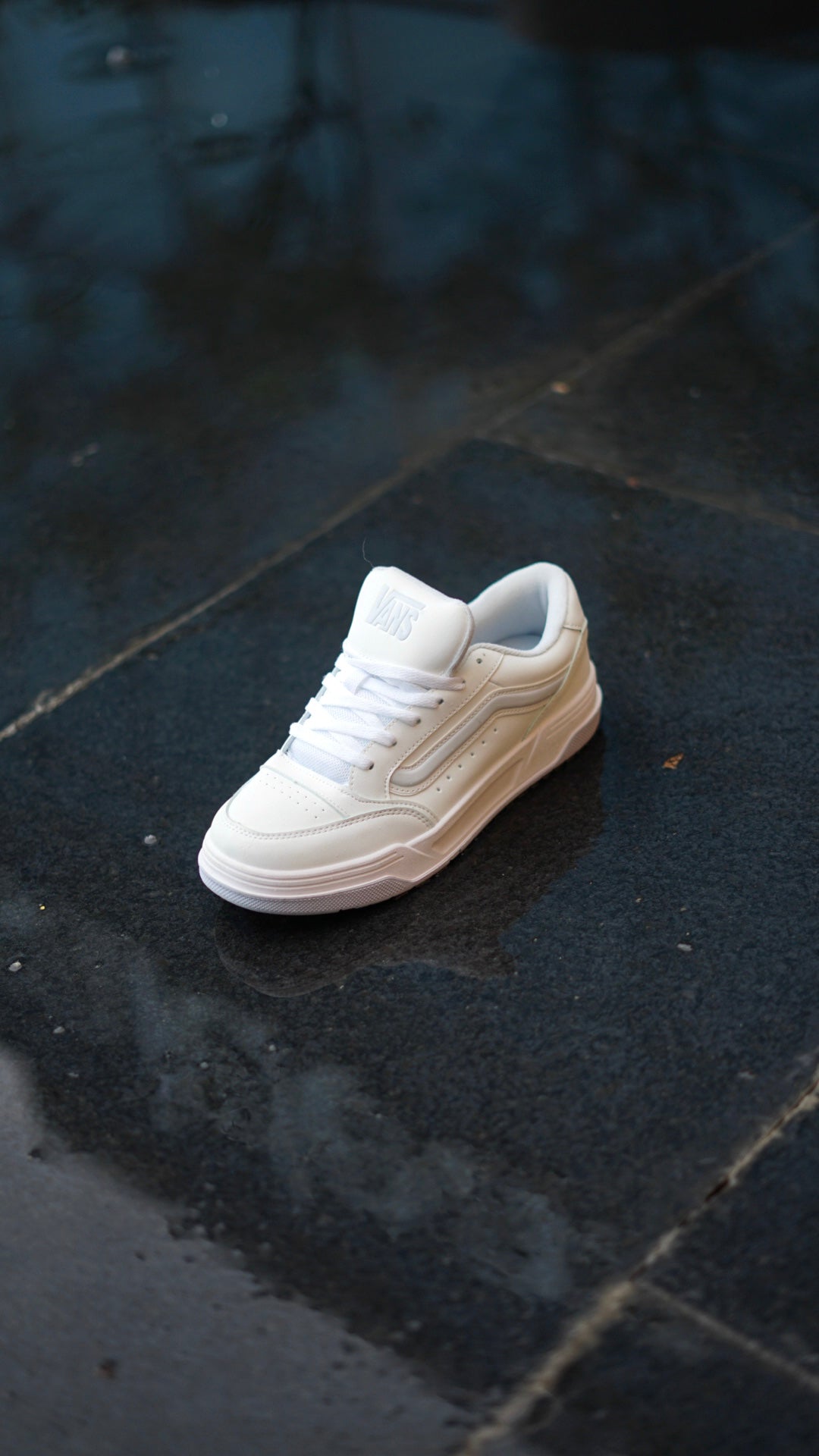 Vans hyline blanca gris