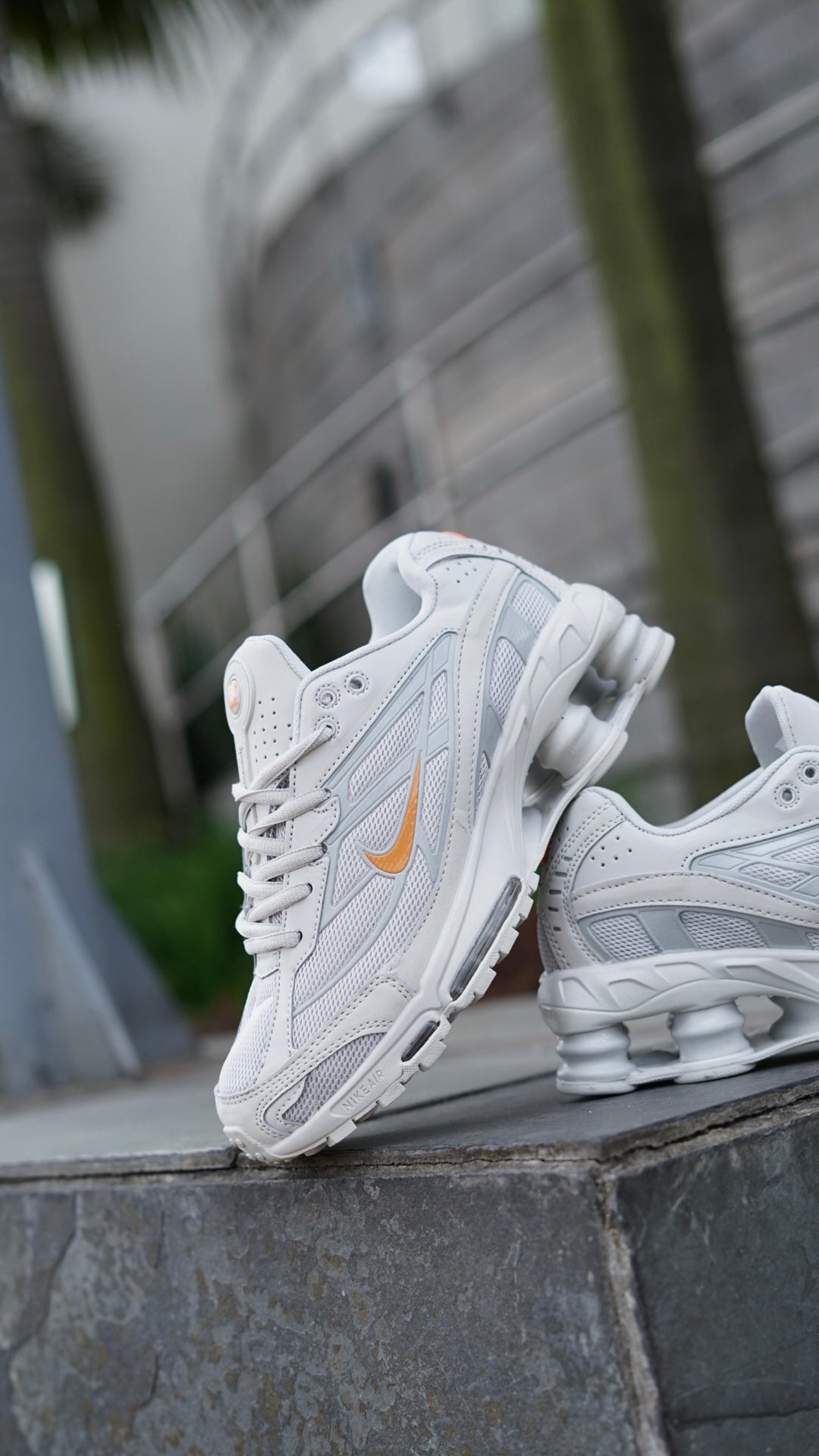 Nike shox blanca