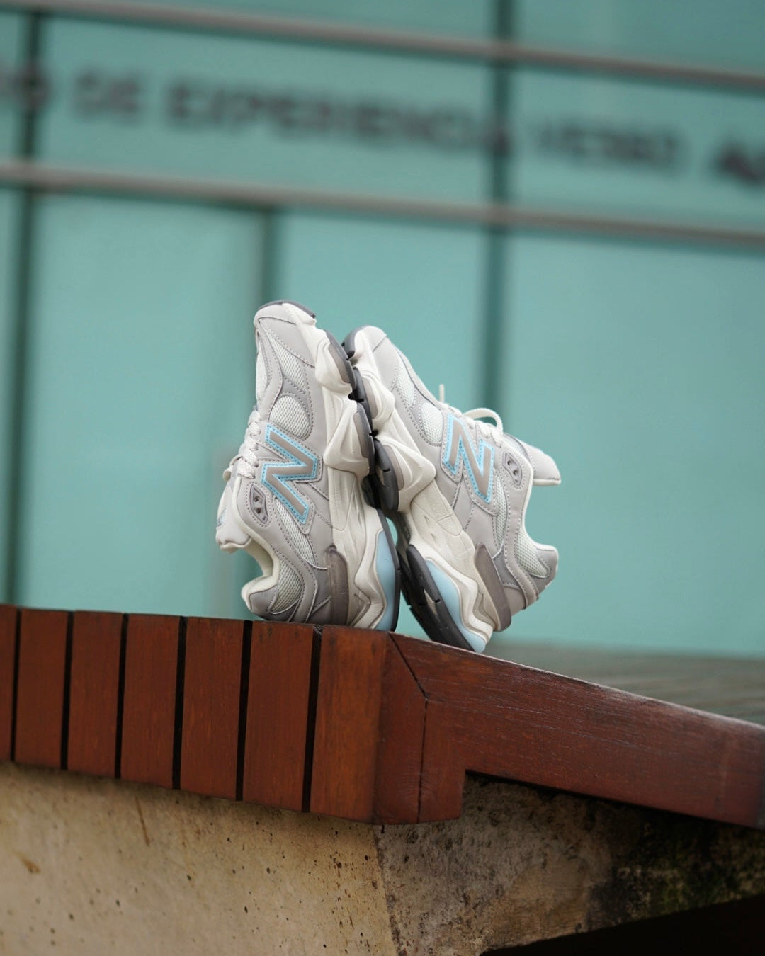 New balance 9060 gris - azul