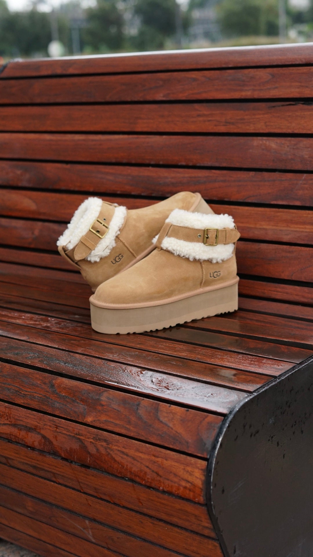 UGG bota cafe