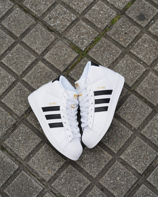 Adidas superstar en bota